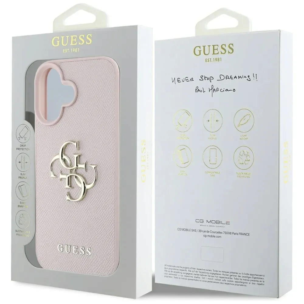 etui-guess-do-iphone-16-rozowy