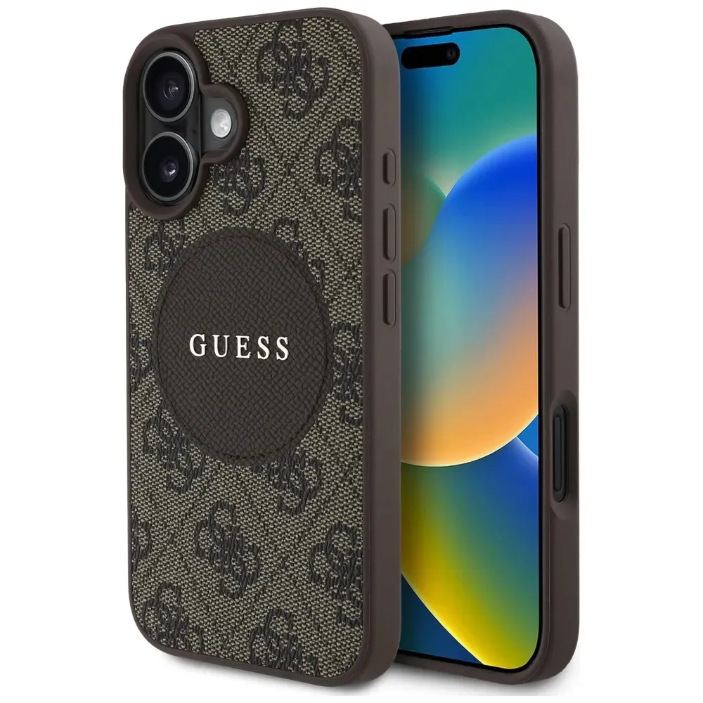 etui-guess-do-iphone-16-brazowy-magsafe-stan-nowy