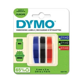 tasma-do-wytlaczarek-dymo-3d-tloczona-mix-3-rolki-9mm-x-3m