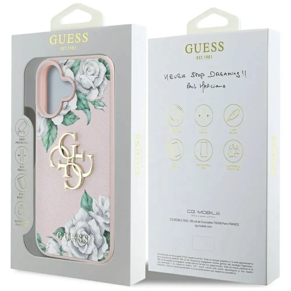 etui-guess-do-iphone-16-rozowy