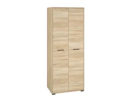 wysoka-szafa-do-przedpokoju-garderoba-2-drzwi-na-ubrania-caro-80-cm-dab