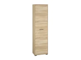 wysoka-szafa-do-przedpokoju-garderoba-1-drzwi-na-ubrania-caro-55-cm-dab