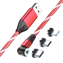 2-metrowy-czerwony-swiecacy-kabel-magnetyczny-1-pin-obrotowy-3-koncowki