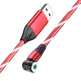 2-metrowy-czerwony-swiecacy-kabel-magnetyczny-1-pin-obrotowy-sam-kabel