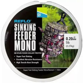 preston-0-20mm-reflo-sinking-feeder-mono-150m-spool-5lb