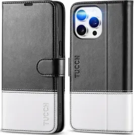 tucch-etui-skorzane-do-iphone-15-pro-max-z-klapka-portfel-rfid-czarno-biale