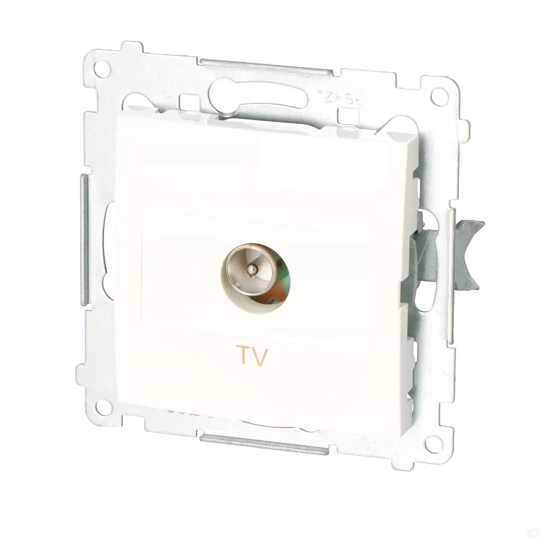 gniazdo-tv-pojedyncze-bialy-simon54-stan-nowy