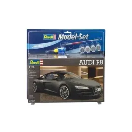 model-set-audi-r8-black-revell