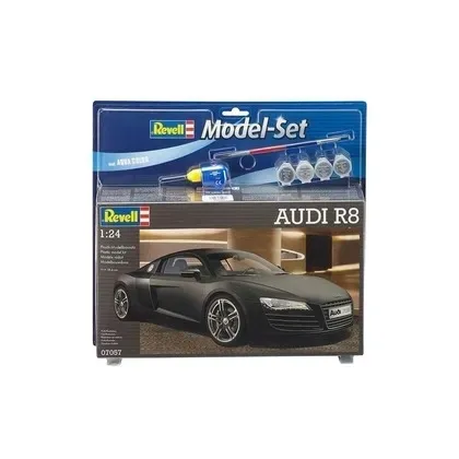 model-set-audi-r8-black-revell