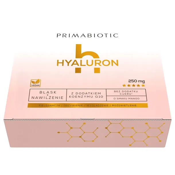 Kwas Hialuronowy PRIMABIOTIC HYALURON Koenzym Q10 250 mg 30mlx30szt.