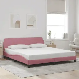 vidaxl-rama-lozka-z-zaglowkiem-bez-materaca-rozowa-180x200cm-aksamit