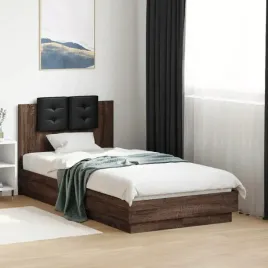 vidaxl-rama-lozka-z-wezglowiem-brazowy-dab-90x190-cm