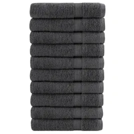 vidaxl-reczniki-premium-solund-10-szt-antracytowe-80x200-cm