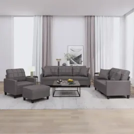 vidaxl-4-cz-komplet-wypoczynkowy-z-poduszkami-szary-ekoskora