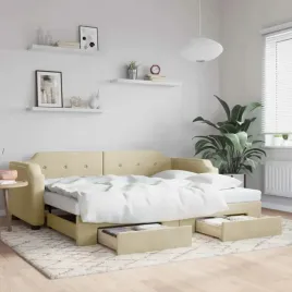 vidaxl-sofa-rozsuwana-z-szufladami-kremowa-90x200-cm-tkanina
