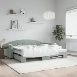 vidaxl-sofa-rozsuwana-z-materacami-jasnoszara-90x190-cm-aksamit