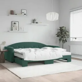 vidaxl-sofa-rozsuwana-z-materacami-ciemnozielona-90x200-cm-aksamit