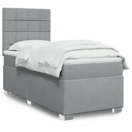 vidaxl-lozko-kontynentalne-z-materacem-jasnoszare-tkanina-90x190-cm