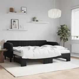 vidaxl-sofa-rozsuwana-z-materacami-czarna-90x200-cm-aksamit