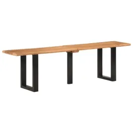 vidaxl-lawka-160-cm-lite-drewno-akacjowe-i-stal