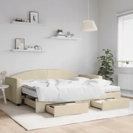vidaxl-sofa-rozsuwana-z-szufladami-kremowa-90x200-cm-tkanina