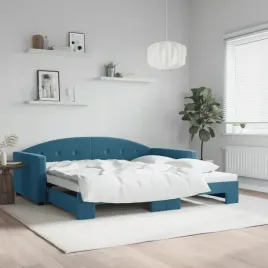 vidaxl-sofa-rozsuwana-niebieska-100x200-cm-aksamit