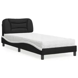 vidaxl-lozko-z-materacem-czarno-biale-90x200-cm-sztuczna-skora