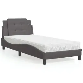 vidaxl-lozko-z-materacem-szare-100x200-cm-sztuczna-skora