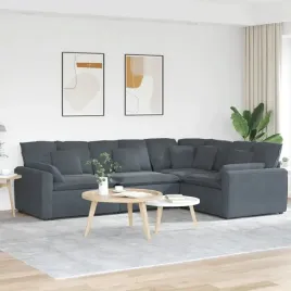 vidaxl-sofa-modulowa-z-poduszkami-aksamitna-ciemnoszara