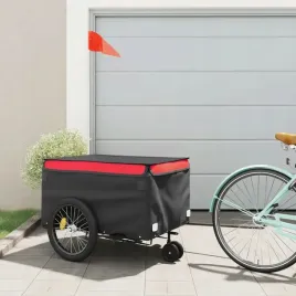 vidaxl-przyczepka-rowerowa-czarno-czerwona-45-kg-zelazo