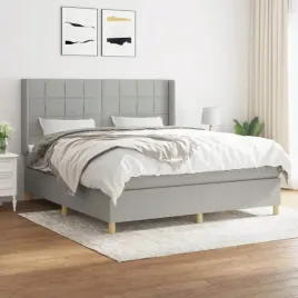 vidaxl-lozko-kontynentalne-z-materacem-jasnoszare-tkanina-180x200cm