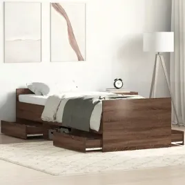 vidaxl-rama-lozka-z-wezglowiem-i-zanozkiem-brazowy-dab-100x200-cm