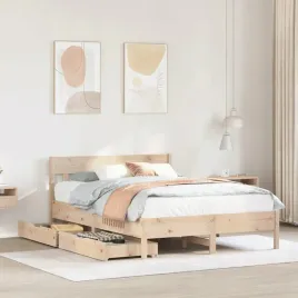 vidaxl-rama-lozka-bez-materaca-135x190-cm-lite-drewno-sosnowe