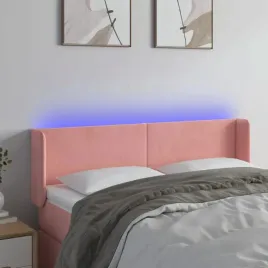vidaxl-zaglowek-do-lozka-z-led-rozowy-147x16x78-88-cm-aksamit
