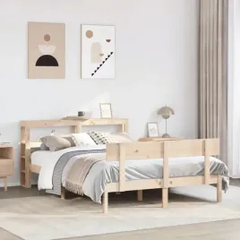 vidaxl-rama-lozka-bez-materaca-160x200-cm-lite-drewno-sosnowe