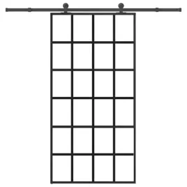 vidaxl-drzwi-przesuwne-z-osprzetem-102x205-cm-szklo-esg-i-aluminium