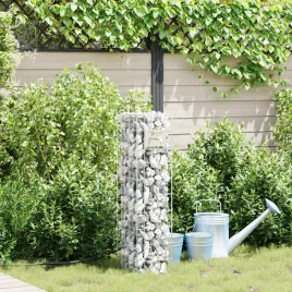 vidaxl-kolumna-gabionowa-z-krany-100x25x25-cm-stal-nierdzewna
