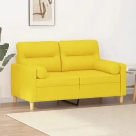 vidaxl-2-osobowa-sofa-z-poduszkami-jasnozolta-120-cm-tkanina