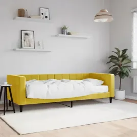 vidaxl-sofa-z-materacem-do-spania-zolta-80x200-cm-aksamit