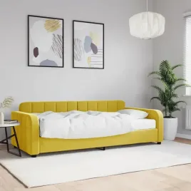 vidaxl-sofa-z-materacem-do-spania-zolta-90x200-cm-aksamit