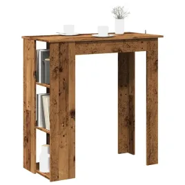 vidaxl-stolik-barowy-z-polkami-stare-drewno-102x50x1035-cm