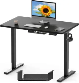 biurko-elektryczne-flexispot-qe1-120x60-4-pamieci-haczyk-czarne
