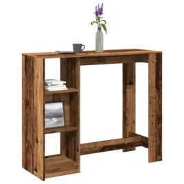 vidaxl-stolik-barowy-z-regalem-stare-drewno-124x46x1035-cm