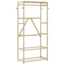 vidaxl-wieszak-na-ubrania-z-polkami-80x40x175-cm-bambusowy