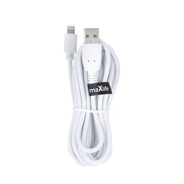 maxlife-kabel-usb-lightning-30-m-2a-bialy-stan-opakowania-oryginalne