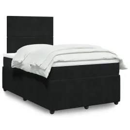 vidaxl-lozko-kontynentalne-z-materacem-czarne-120x190-cm-aksamit