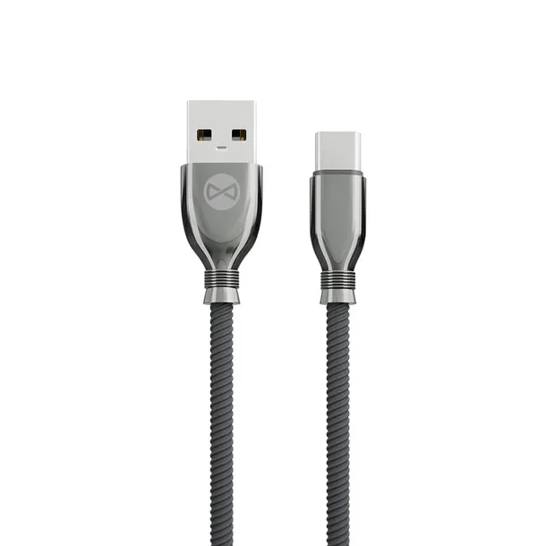 forever-kabel-tornado-usb-usb-c-10-m-3a-czarny