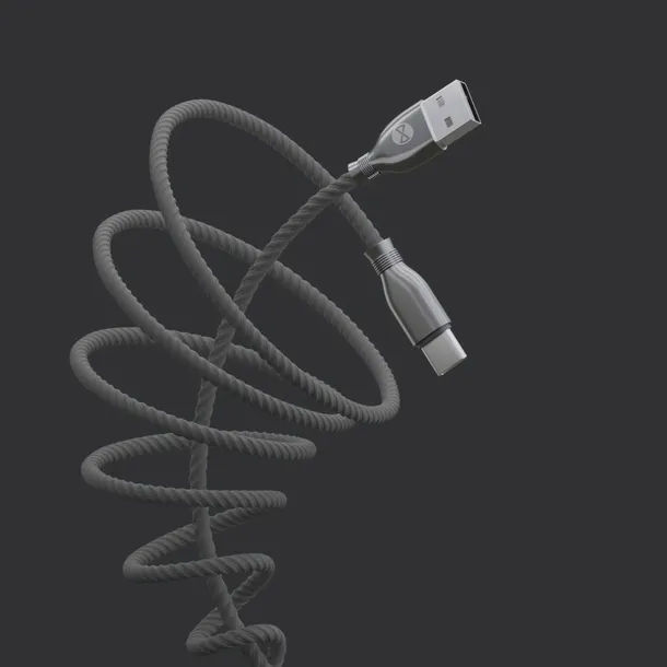 forever-kabel-tornado-usb-usb-c-10-m-3a-czarny-stan-opakowania-oryginalne