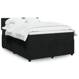 vidaxl-lozko-kontynentalne-z-materacem-czarne-160x200-cm-aksamit