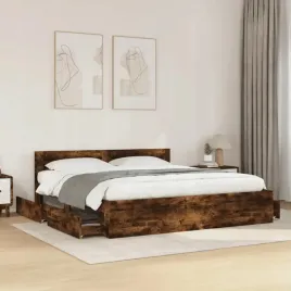vidaxl-rama-lozka-z-wezglowiem-przydymiony-dab-200x200-cm
